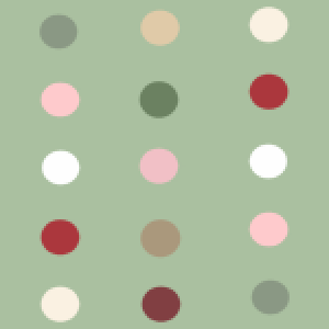 Contemporary_Green_Polka_Dot_Background